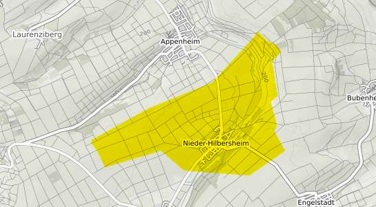 Immobilienpreisekarte Nieder Hilbersheim